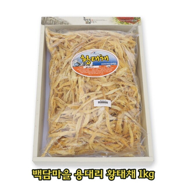 강원더몰,[6월 특가세일] [백담마을] 용대리 황태채 1kg