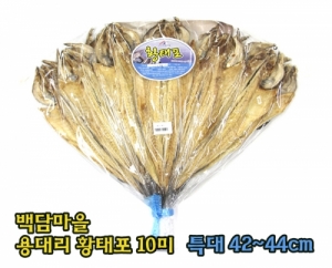 용대리 백담마을,[백담마을] 용대리 황태포10미(특대,42~44cm)