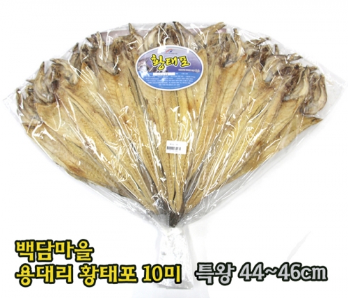 인제몰,[백담마을] 용대리 황태포10미(특왕,44~46cm)