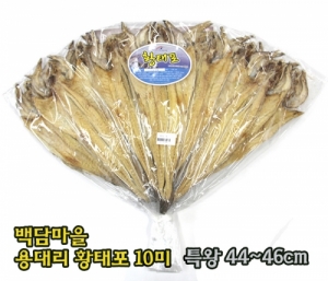 용대리 백담마을,[백담마을] 용대리 황태포10미(특왕,44~46cm)